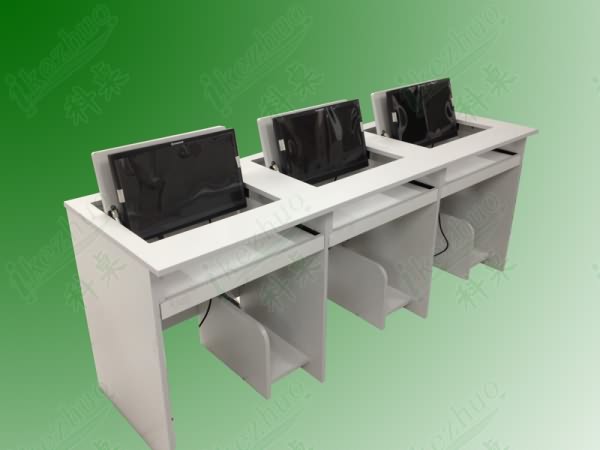 翻轉(zhuǎn)電腦桌，學(xué)校電腦桌，學(xué)生電腦桌